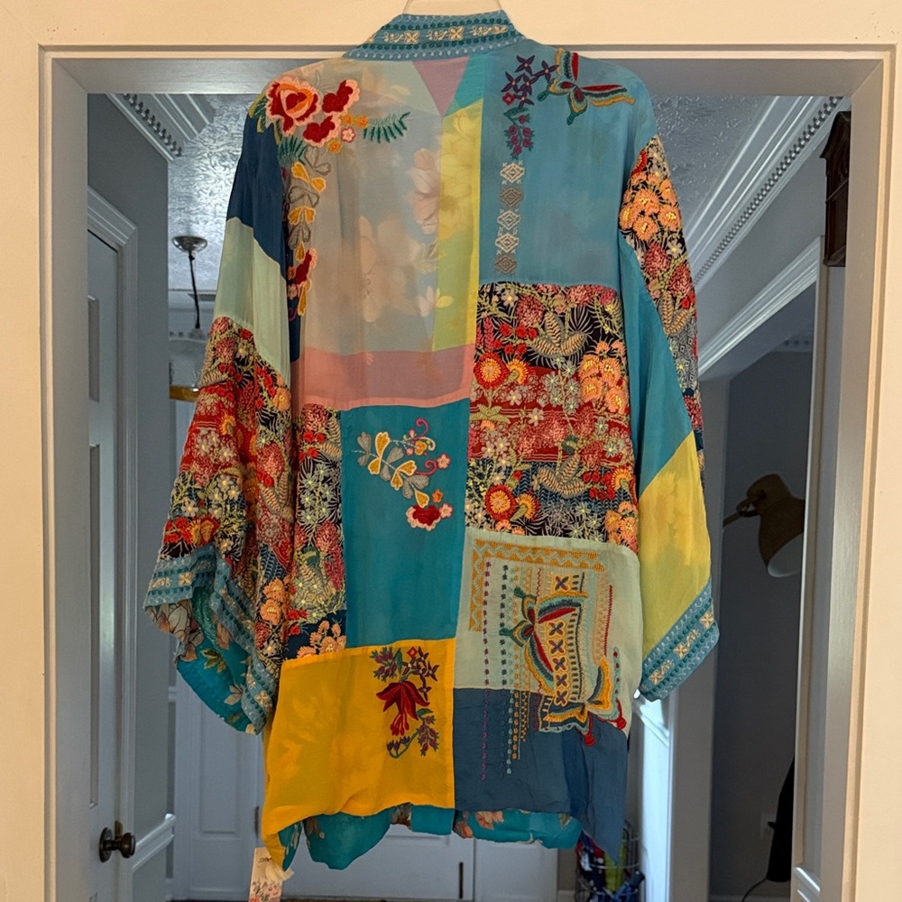 Johnny Was Patchwork Kimono - image 6